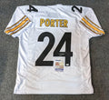 Pittsburgh Steelers Joey Porter Jr Autographed Signed Jersey Jsa Coa