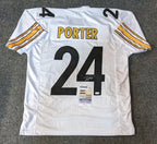 Pittsburgh Steelers Joey Porter Jr Autographed Signed Jersey Jsa Coa