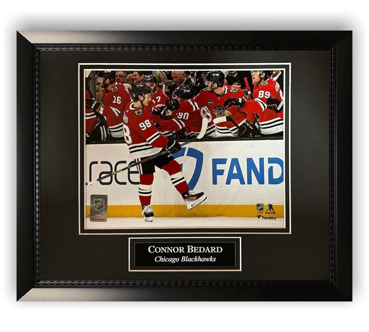 Connor Bedard Unsigned Photograph Framed to 11x14