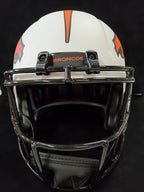 Denver Broncos Javonte Williams Signed Lunar Replica Full Size Helmet Bas Holo