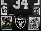 Framed Oakland Raiders Bo Jackson Autographed Signed Jersey Bo Jackson Holo
