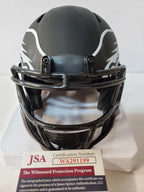 Philadelphia Eagles Jordan Davis Autographed Signed Eclipse Mini Helmet Jsa Coa