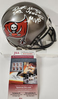 Dexter Jackson Autographed Inscribed Tampa Bay Buccaneers Mini Helmet Jsa Coa