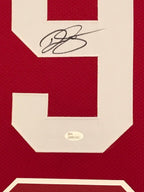 Framed Dalton Schultz Autographed Signed Stanford Cardinals Jersey Jsa Coa