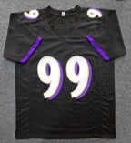 Baltimore Ravens Odafe Jayson Oweh Autographed Signed Jersey Jsa Coa  Old Gold