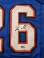 Buffalo Bills Devin Singletary Autographed Signed Jersey Beckett Coa