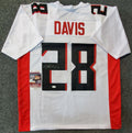 Atlanta Falcons Mike Davis Autographed Signed Jersey Jsa Coa