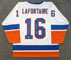 New York Islanders Pat Lafontaine Autographed Signed Inscribed Jersey Beckett