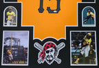 Framed Pittsburgh Pirates Oneil Cruz Autographed Signed Jersey Jsa Coa
