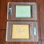 BEATLES Autograph Full Set JOHN LENNON PAUL McCARTNEY HARRISON STARR Signed PSA
