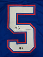 Smu Mustangs Elijah Roberts Autographed Signed Jersey Beckett Holo