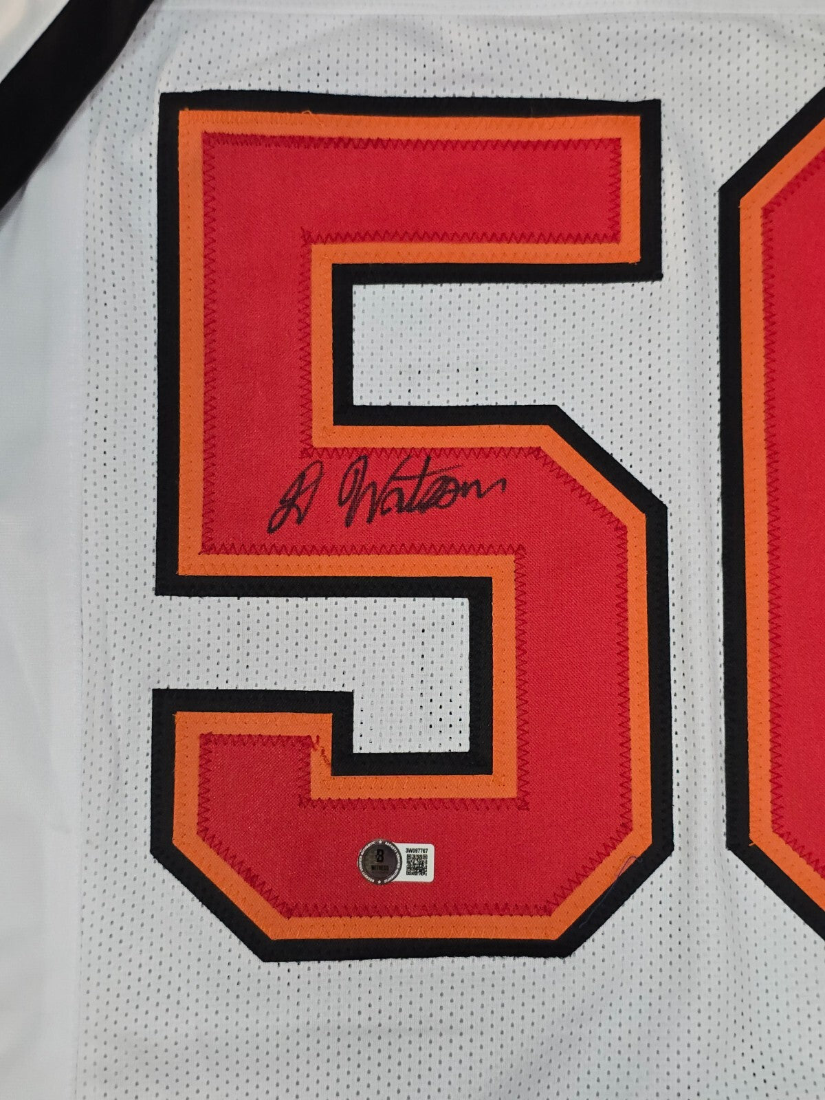 Tampa Bay Buccaneers Desmond Watson Autographed Signed Jersey Beckett Holo