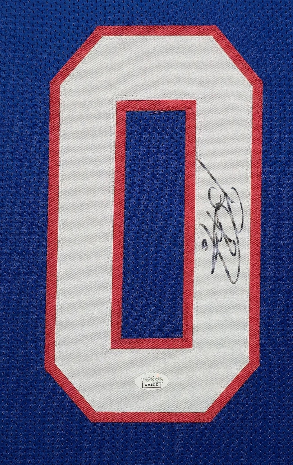 Framed New York Giants Brian Burns Autographed Jersey Jsa Coa