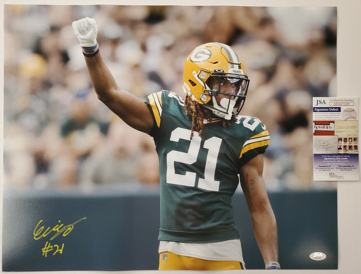 Green Bay Packers Eric Stokes Autographed 16X20 Photo Jsa Coa