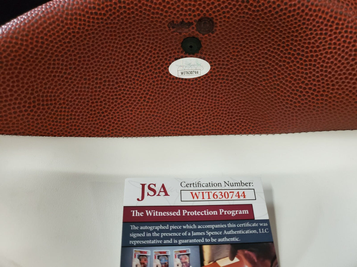 Penn State Kj Hamler Autographed Signed Inscribed Logo Football Jsa  Coa
