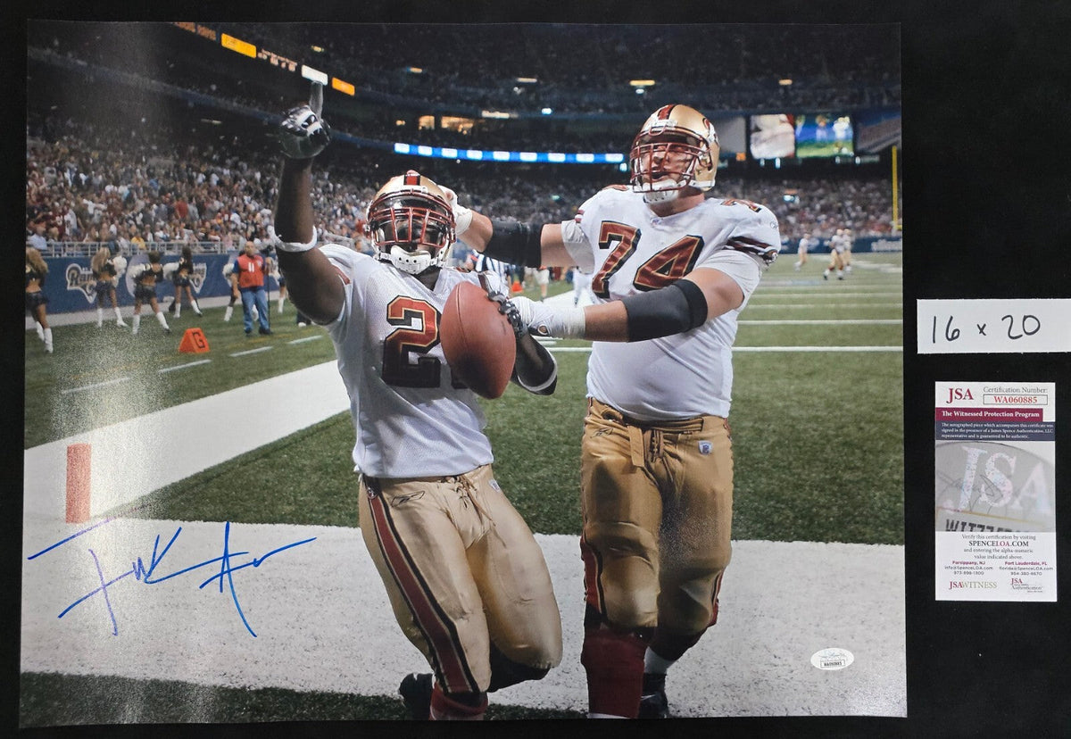 San Francisco 49Ers Frank Gore Autographed Signed 16X20 Photo Jsa Coa