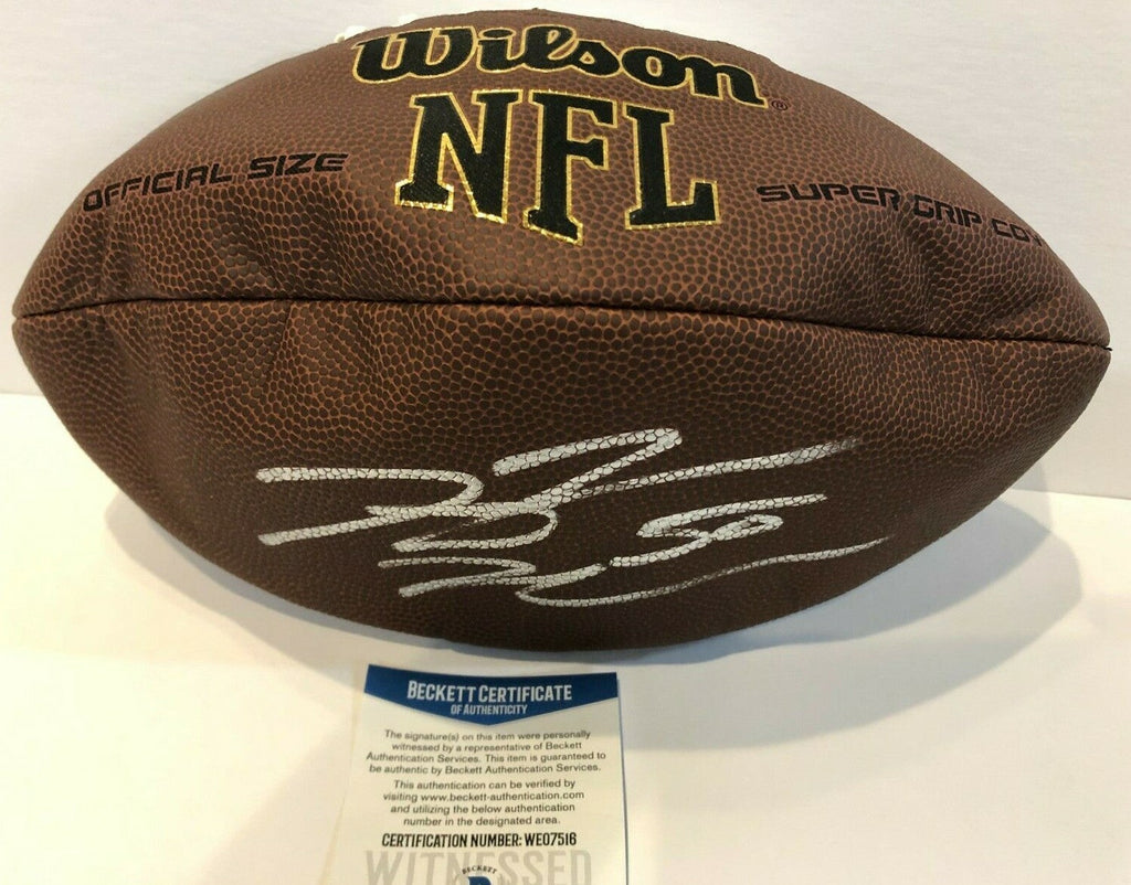 New England Patriots Rob Ninkovich Autographed Signed Nfl Football Beckett Coa
