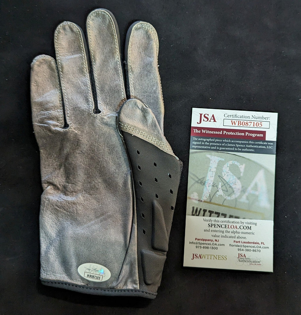 New York Giants Brian Burns Signed Glove Jsa Coa