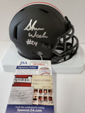 Shaun Wade Autographed Ohio State Buckeyes Eclipse Mini Helmet Jsa Debut Coa