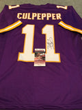 Daunte Culpepper Autographed Signed Minnesota Vikings Jersey Jsa Coa