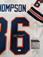 Denver Broncos Billy Thompson Autographed Signed Jersey Jsa Coa