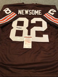 Cleveland Browns Ozzie Newsome Autographed Signed Inscribed Jersey Jsa Coa