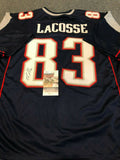 New England Patriots Matt Lacosse Autographed Signed Jersey Jsa  Coa