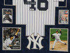Framed Suede Andy Pettitte Autographed Signed New York Yankees Jersey Fanatics