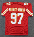 Kansas City Chiefs Felix Anudike-Uzomah Autographed Signed Jersey Beckett Holo