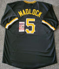 Pittsburgh Pirates Bill Madlock Autographed Signed Jersey Jsa Coa