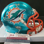 Miami Dolphins Sam Madison Autographed Signed Flash Mini Helmet Jsa Coa