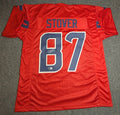 Houston Texans Cade Stover Autographed Signed Jersey Beckett Hologram