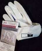 Denver Broncos Damarri Mathis Autographed Signed Glove Jsa Coa