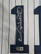 New York Yankees Gary Sheffield Signed Custom Jersey Beckett Holo