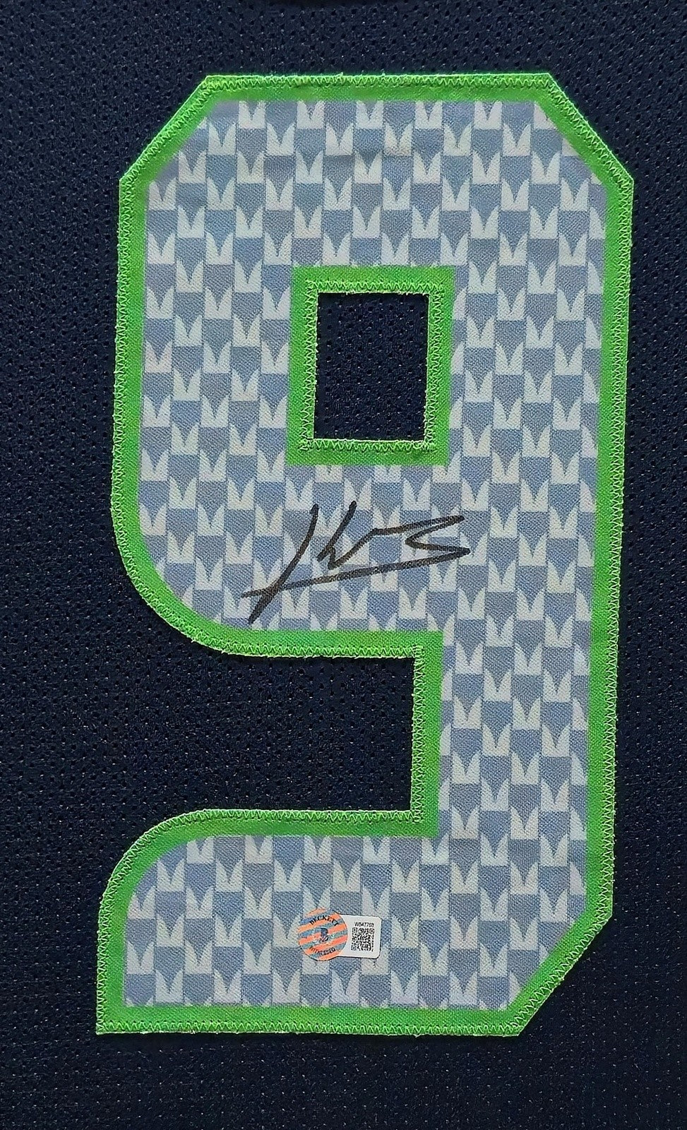 Framed Seattle Seahawks Kenneth Walker Iii Autographed Signed Jersey Jsa Coa