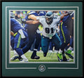 Philadelphia Eagles Fletcher Cox Framed Signed 16X20 Photo Beckett Hologram
