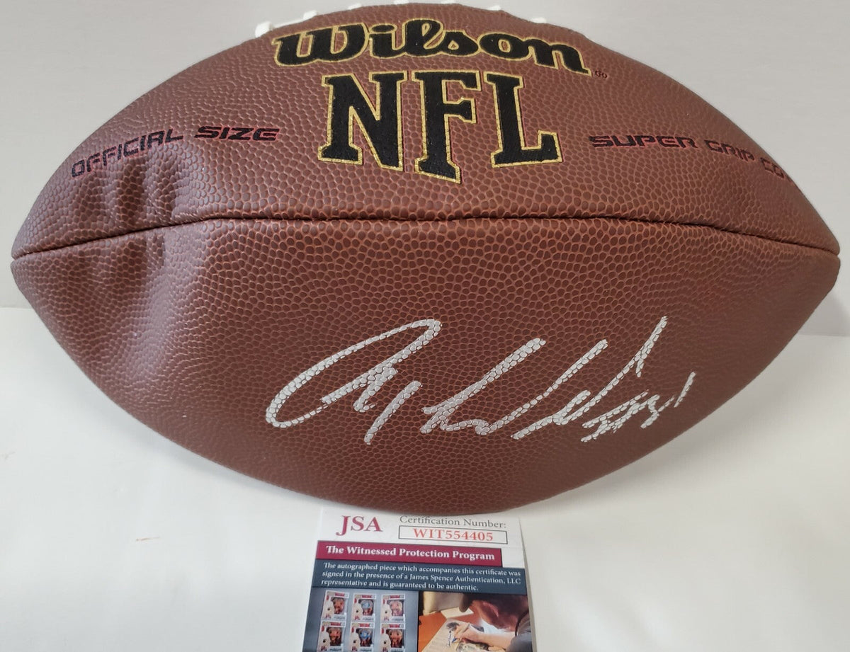 Anquan Boldin Autographed Signed Football Jsa Coa