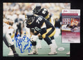 Pittsburgh Steelers John Rienstra Autographed Signed 8X10 Photo Jsa Coa