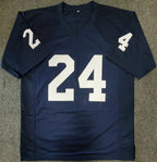 Penn State Miles Sanders Autographed Signed Inscribed Jersey Jsa Coa