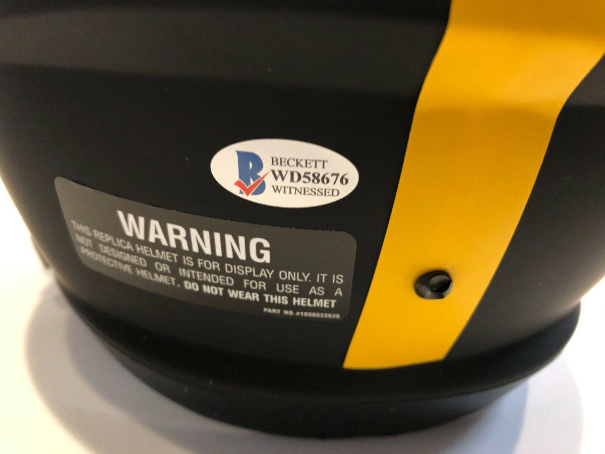 Cameron Heyward Signed Pittsburgh Steelers Full Size Eclipse Rep Helmet Bas Coa