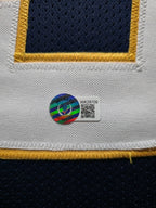 Framed Los Angeles Chargers Ladd Mcconkey Autographed Signed Jersey Beckett Holo
