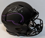 Minnesota Vikings Dalvin Cook Signed Full Size Eclipse Authentic Helmet Jsa Coa