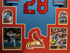 Framed St Louis Cardinals Nolan Arenado Autographed Jersey Beckett Holo