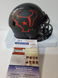 Houston Texans Brevin Jordan Signed Eclipse Mini Helmet Jsa Coa