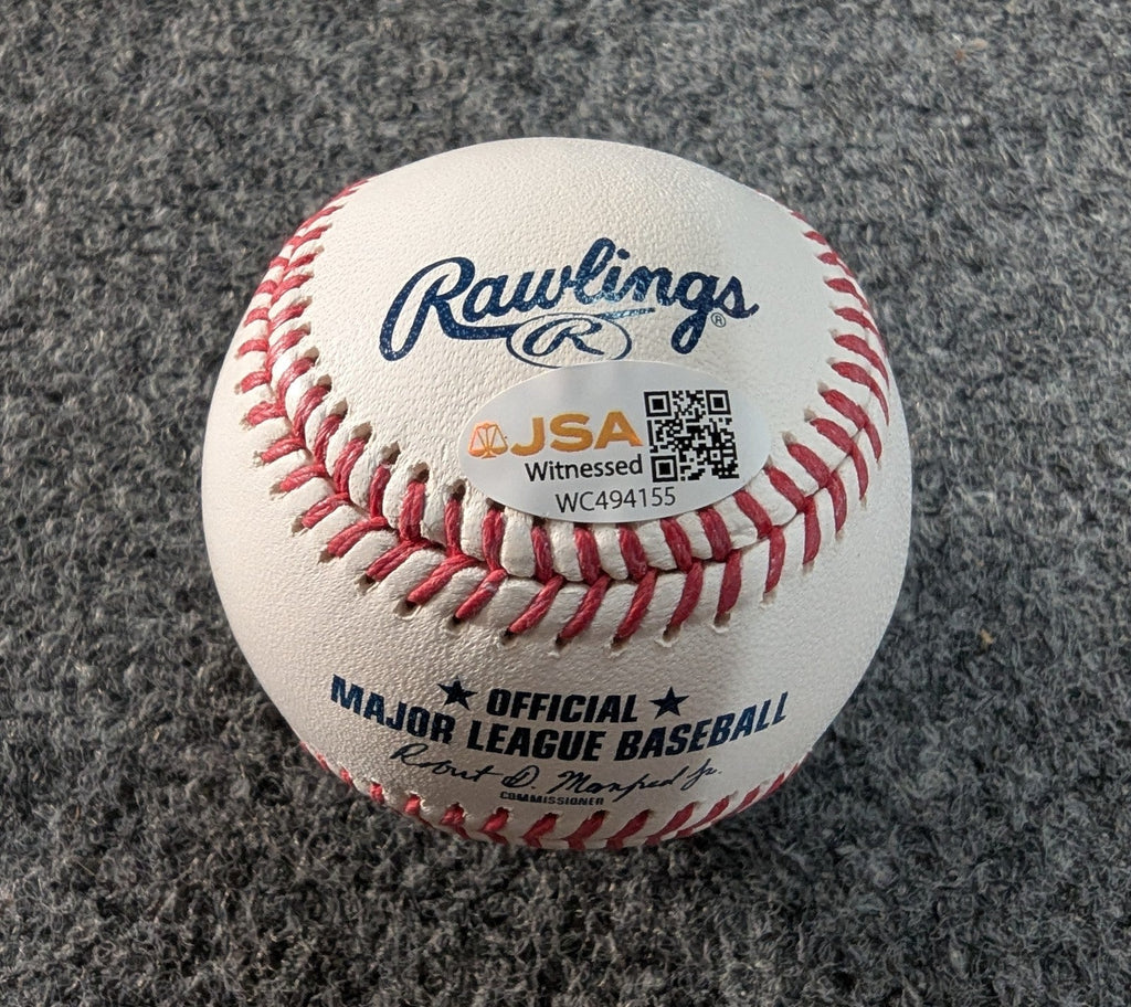 Dwight Gooden Autographed Signed Romlb Baseball Jsa Coa