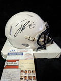 Penn State Autographed Signed Joey Porter Jr Speed Mini Helmet Jsa Coa