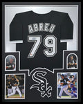 Framed Jose Abreu Autographed Signed Chicago White Sox Beckett Holo