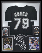 Framed Jose Abreu Autographed Signed Chicago White Sox Beckett Holo