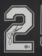 Framed Jim Thome Autographed Signed Chicago White Sox Beckett Holo