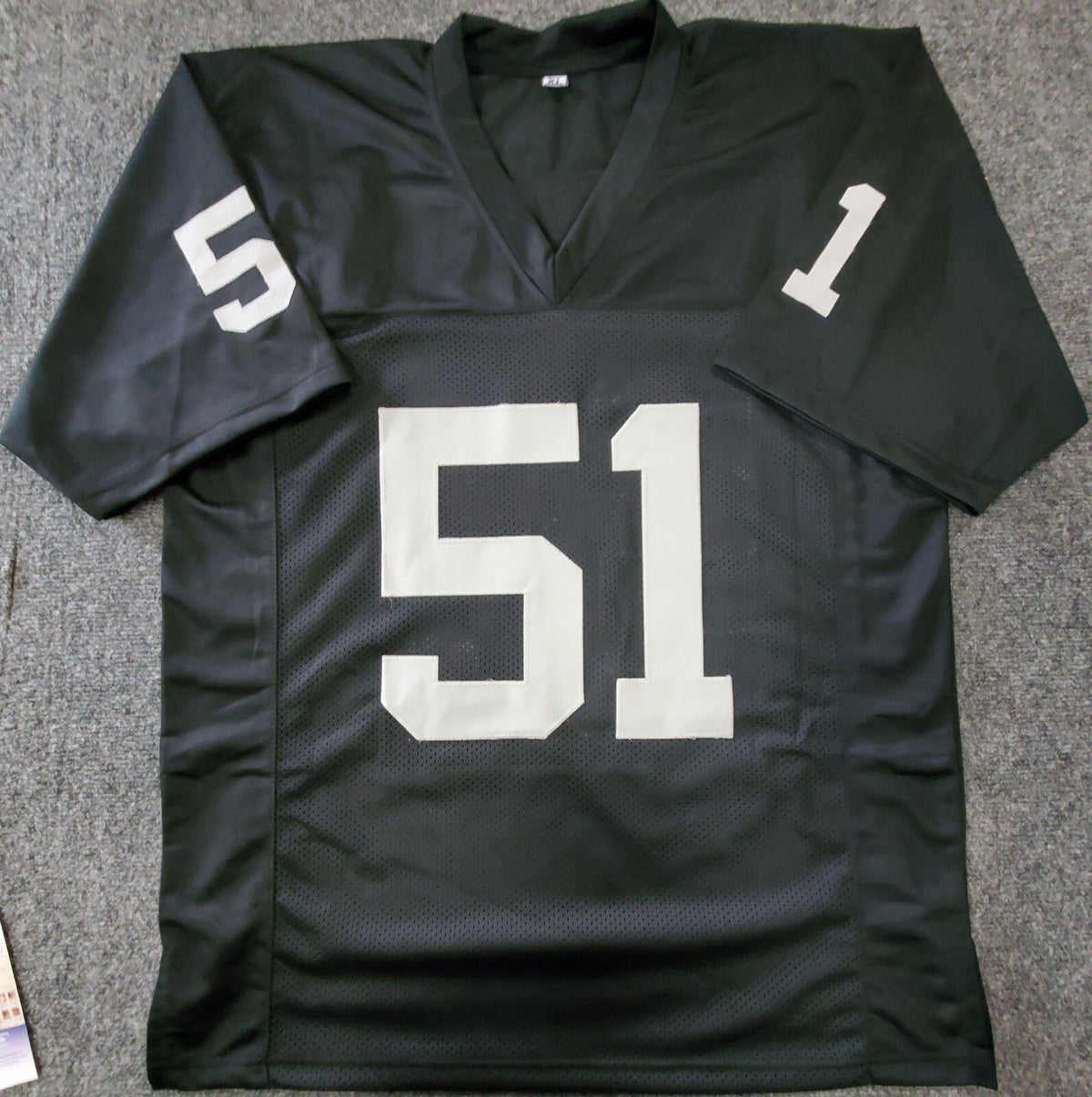 Las Vegas Raiders Malcolm Koonce Autographed Jersey Jsa Coa